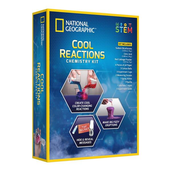 National Geographic&#8482; Cool Reactions Chemistry Kit