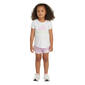 Girls &#40;4-6x&#41; adidas&#40;R&#41; Logo Short Sleeve Tee & Woven Shorts Set - image 1