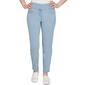 Womens Hearts of Palm Always Be My Navy Denim Ankle Jeggings - image 1