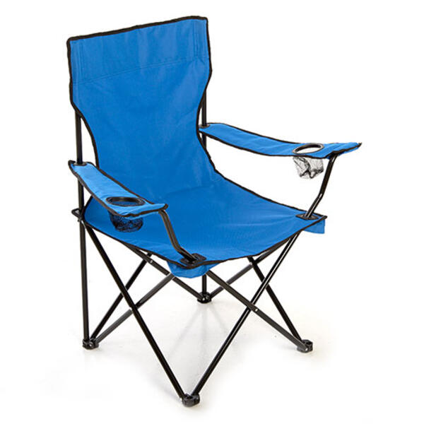 Deluxe Folding Quad Chair - Blue - image 