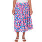 Womens Ruby Rd. Bright Blooms Garden Yoryu Floral Skirt - image 1