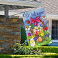Northlight Seasonal Welcome Easter Outdoor House Flag - image 1