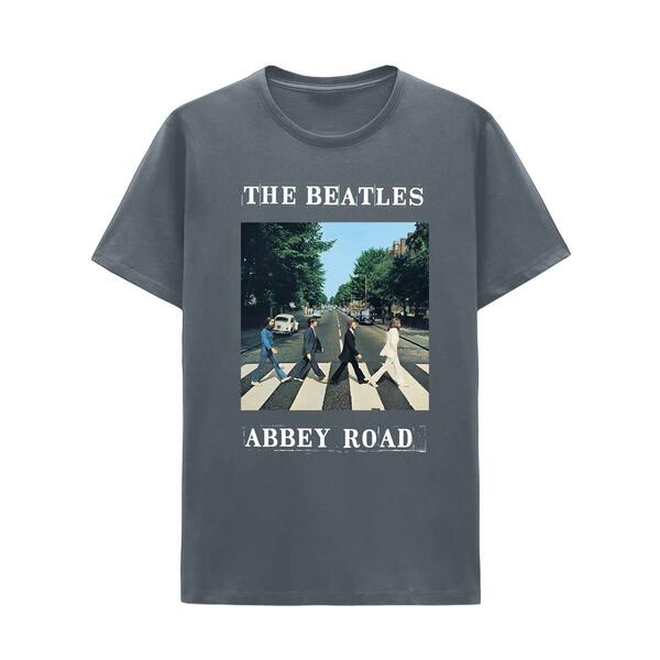 Young Mens The Beatles Abbey Road Graphic Tee - image 