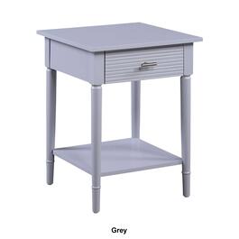 Convenience Concepts Amy End Table with Shelf