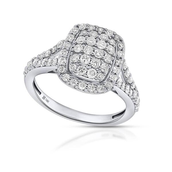 Nova Star&#40;R&#41; 1ctw. Lab Grown Diamond Cushion Shape Ring - image 