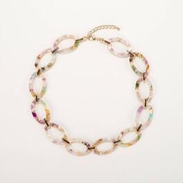 Ashley Cooper&#40;tm&#41; Multi Color Link Necklace