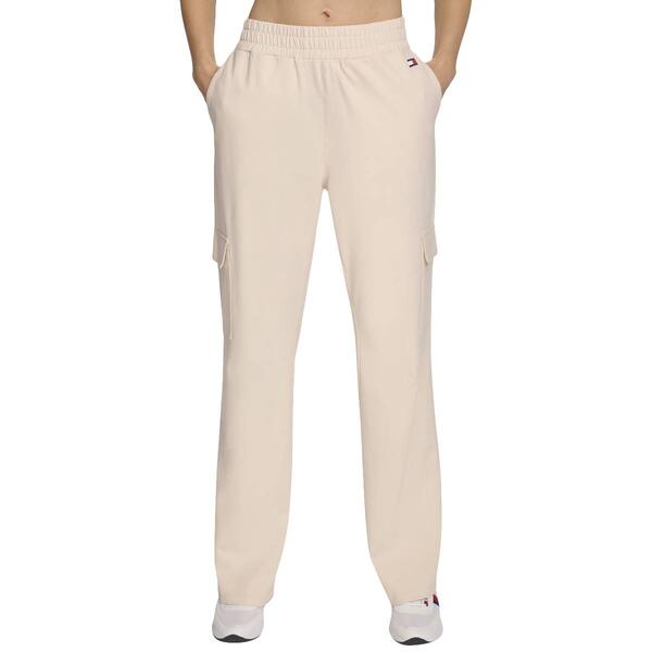 Womens Tommy Hilfiger Sport Peached Interlock Boot Cut Cargo Pant - image 