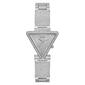 Guess Watches&#40;R&#41; Silver Tone Crystal Triangle Analog Watch-GW0644L1 - image 1