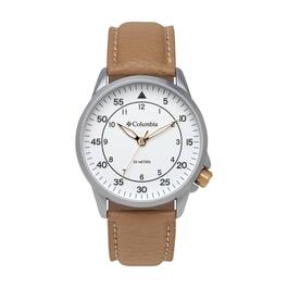 Unixsex Columbia Sportswear Timing White Dial Watch -CSS15-007