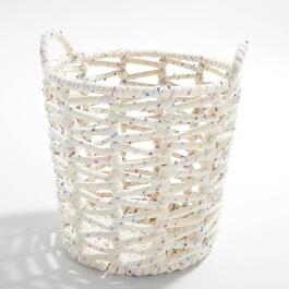 Jack & Linn Medium Multi Open Weave Chunky Rope Basket