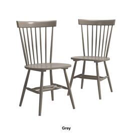 Sauder New Grange Spindle Back Chairs - Set of 2
