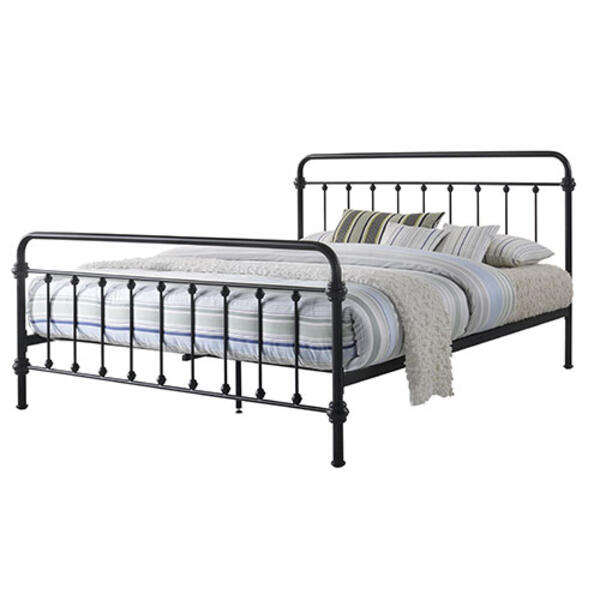 Elements Lucy Metal Bed Headboard & Foot Board Support System