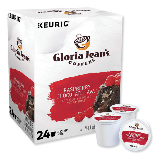 Keurig&#40;R&#41; Gloria Jeans&#40;R&#41; Raspberry Chocolate Lava K-Cup&#40;R&#41; - 24 Count - image 