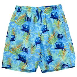Boys (8-20) Surf Zone Swim Shorts - Light Blue