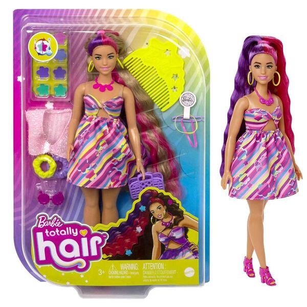 Barbie&#40;R&#41; Totally Hair Flower Themed Doll - image 