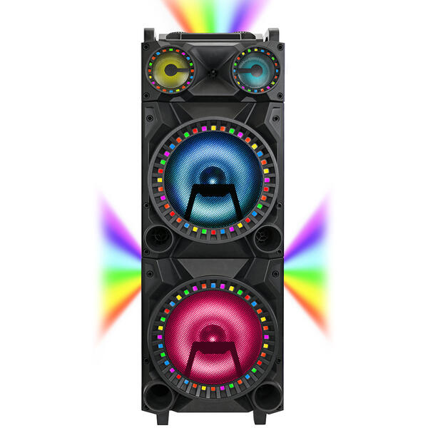 QFX Dual 12in. Bluetooth Party Speakers - image 