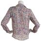 Womens Zac &amp; Rachel Long Sleeve Floral Casual Button Down - image 2