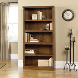 Sauder 5 Shelf Bookcase - Oiled Oak