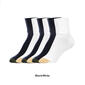 Womens Gold Toe&#174; 6pk. Extended Turn Cuff Quarter Socks - image 2