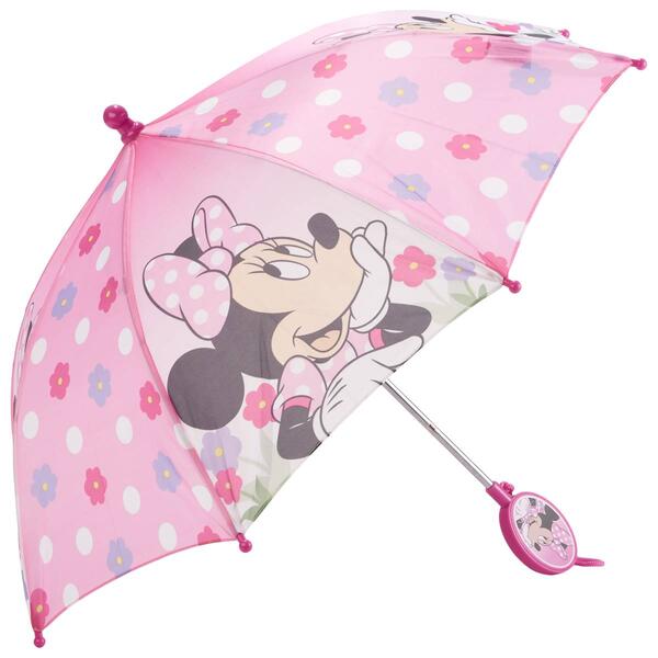 Girls Minnie Mouse Umbrella - image 