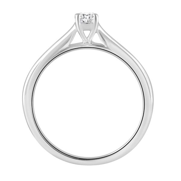 Nova Star&#174; White Gold 1/4ctw. Lab Grown Diamond Engagement Ring
