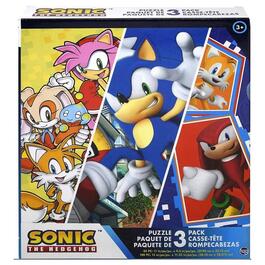 Sonic 3 in 1 Kids Puzzle