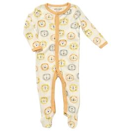Baby Boy &#40;NB-9M&#41; baby views&#40;R&#41; Snap-Button Lion Footie