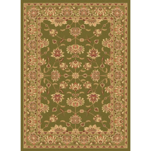 Rugs America&#40;tm&#41; New Vision Kashan Rectangle Area Rug - Moss Green - image 