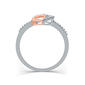 Diamond Classics&#8482; 1/10ctw. Heart Diamond Promise Ring - image 3