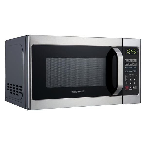 Farberware&#174; .7 Cu. Ft. Brushed Stainless Microwave