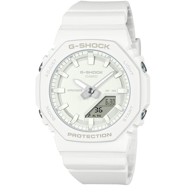 Womens G-Shock 40.2mm Small White AnaDigi Watch - GMAP2100-7A - image 