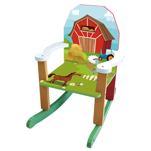 Homeware Wooden Farm Rocking Chair - image 