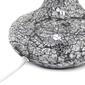 Simple Designs Mosaic Tiled Glass Genie Table Lamp w/Fabric Shade - image 3