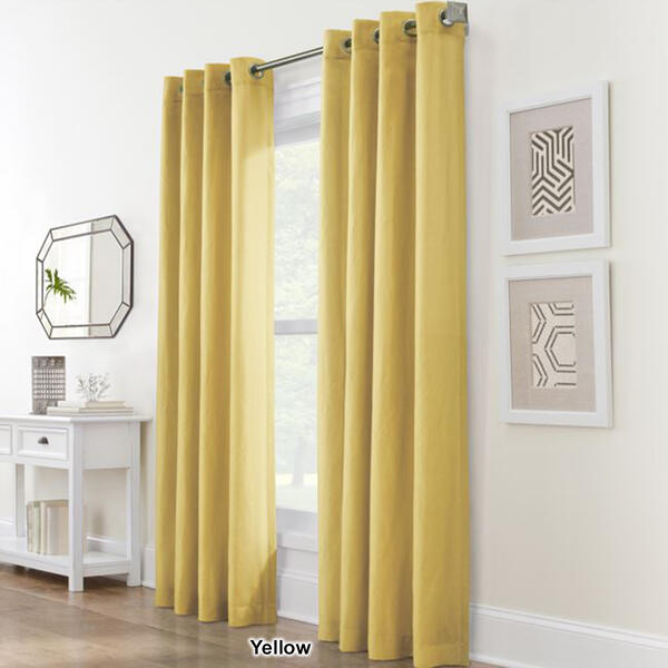 The Harmony Crushed Grommet Curtain Panel
