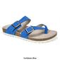 Womens White Mountain Gracie Slide Footbed Sandals - image 7