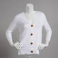 Womens Architect® 3/4 Sleeve V-Neck Button Down Cardigan - image 4