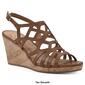 Womens White Mountain Flaming Cork Wedge Sandals - image 7