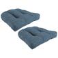 Jordan Manufacturing 2pc. 19in. Tory Wicker Chair Cushions - image 1