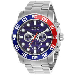 Mens Invicta Pro Diver 50mm Stainless Steel Watch - 22225