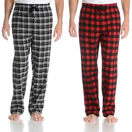 Mens Big & Tall Hanes&#174; Ultimate&#174; 2pk. Flannel Pajama Pants