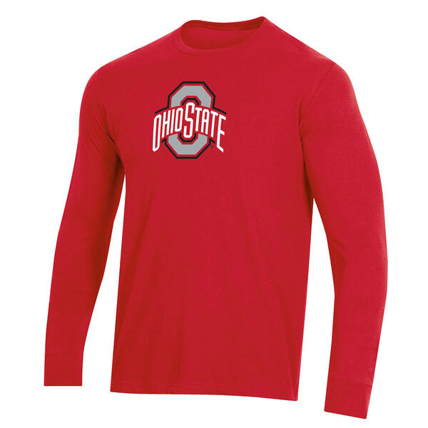 Mens Knights Apparel Ohio State University Large Logo T-Shirt - image 