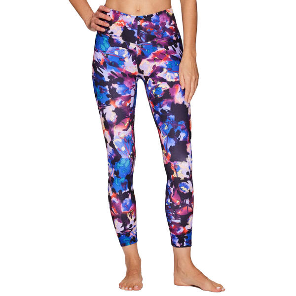 Womens RBX Abstract Peached Ankle Leggings - image 