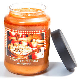 Country Classics Hot Apple Pie 26oz. Jar Candle