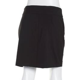 Juniors Leighton Solid Millennium Front Slit Pencil Skirt