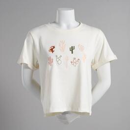 Juniors Attitude Not Included Resilience Embroidered Graphic Tee