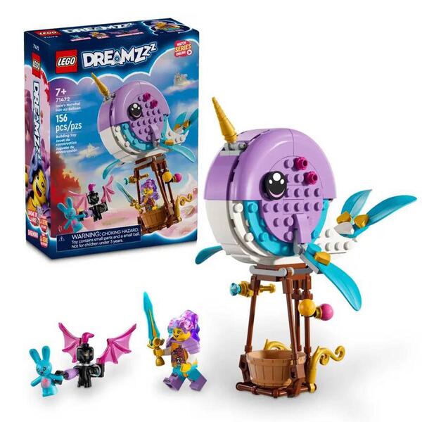 LEGO(R) DREAMZz Izzie Narwhal Hot Air Balloon - image 