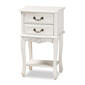 Baxton Studio Gabrielle French Country 2 Drawer Nightstand - image 1