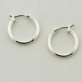 Freedom Nickel Free Small Silver Hoop Earrings