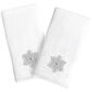 Linum Home Textiles Embroidered Luxury Snowflakes Hand Towels - image 1