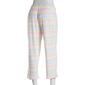 Petite Hanes&#174; Stripe Poly Spandex Capri Pajama Pants - image 2